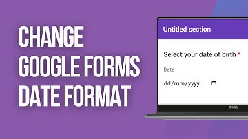 How to Change Google Forms Date Format! (Quick & Easy)