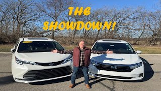 The Showdown! 2024 Toyota Sienna vs 2024 Honda Odyssey Comparison