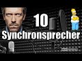 10 weitere Synchronsprecher