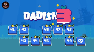 Dadish 3: World 5 All Levels + All Stars Walkthrough ENDING