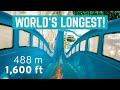 World's Longest Indoor Waterslide! Toothless' Trickling Torpedo - DreamWorks Water Park NJ