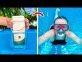 12 Simple And Funny Pool Hacks And Games / Pool Pranks