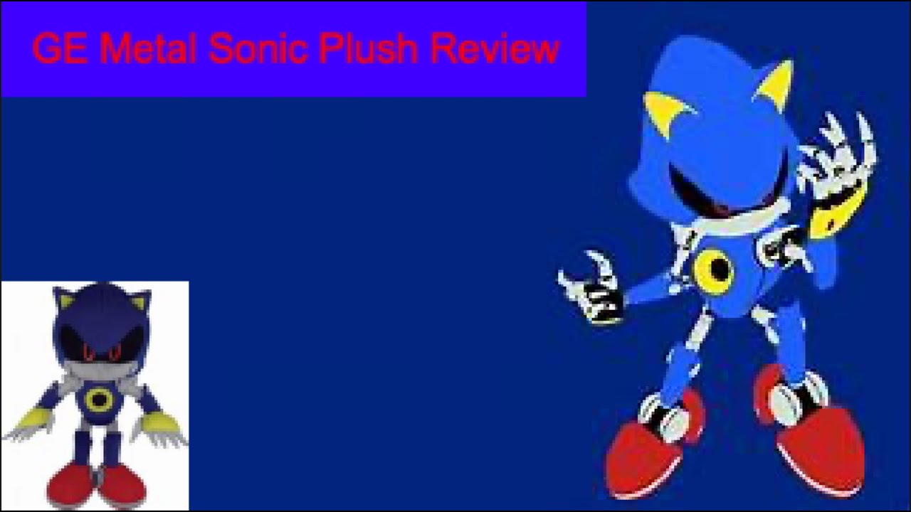 GE Metal Sonic Plush Review