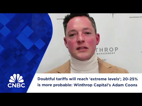 Doubtful tariffs will reach 'extreme levels'; 20-25% is more probable: Winthrop Capital's Adam Coons Episode cover