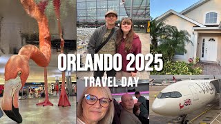 ORLANDO 2025 Travel Day | Virgin Atlantic | Heathrow to Tampa
