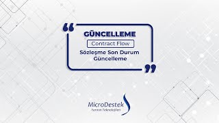 Contract Flow - Sözleşme Son Durum Güncelleme