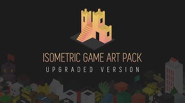 Isometric Game Art Pack: Upgraded Version - All you need to create beautiful isometric games