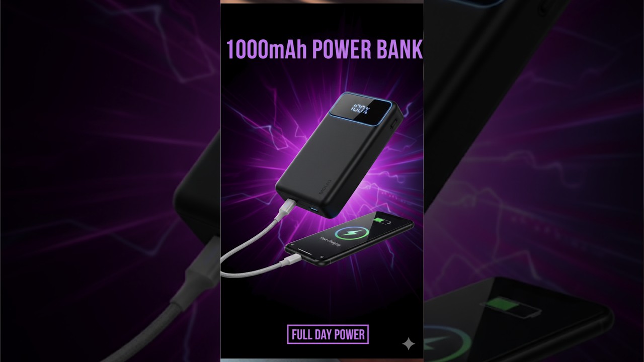 Best 10000mAh Power Bank for Daily Use ⚡ | Fast Charging & Pocket Size 