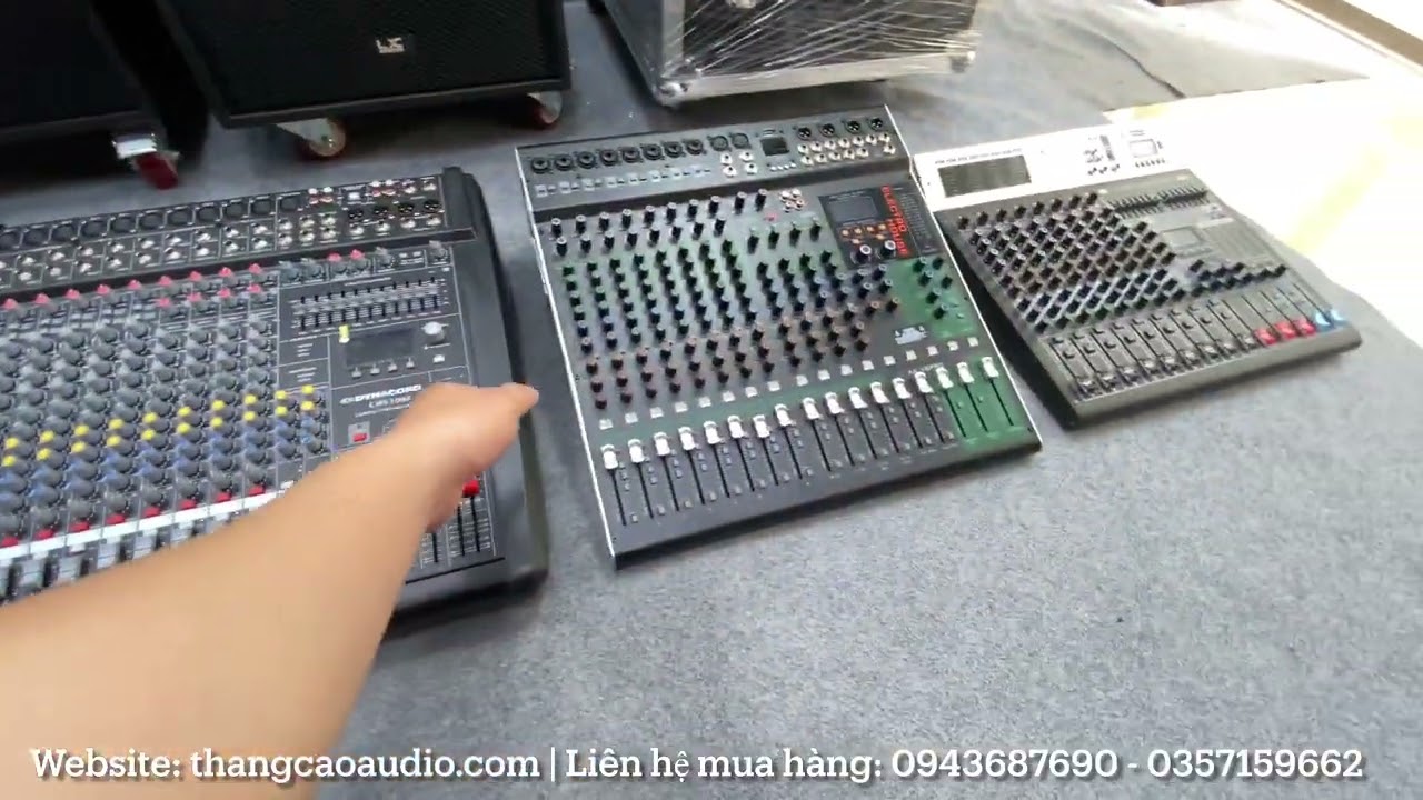 Báo Giá: 4 Dòng Mixer Bán Chạy Nhất, Nhiều AE Dùng Nhất Cho Sự Kiện, Đám Cưới