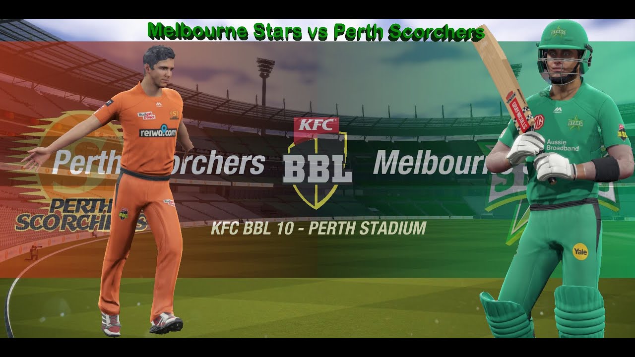 Match 50 Perth Scorchers vs Sydney Thunder BBL 10 Cricket 19 Gameplay Video