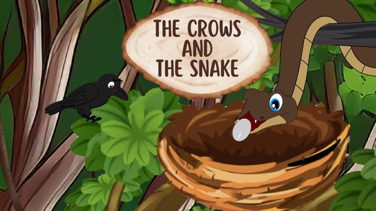 The Crows & The Snake | Kids Moral Stories l Kiddo Cartoon English