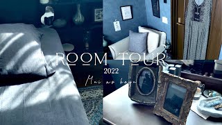 「Room tour」青い部屋でアンティークを取り入れた畳の部屋,リメイクをして自分好みに,