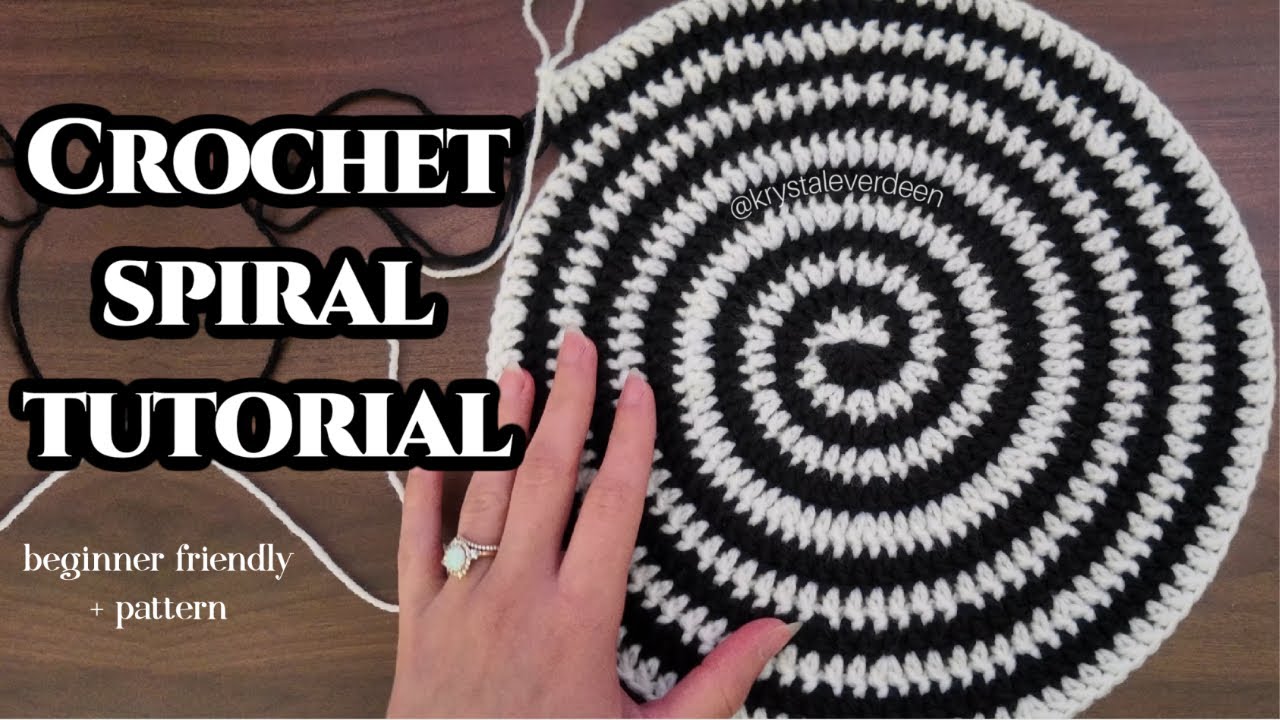 Crochet Spiral Tutorial │ Beginner Friendly + Pattern - YouTube