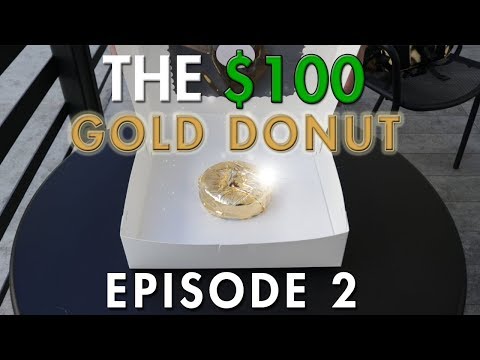 $100 GOLD DONUT   - Birdies (Coffee, Donuts, Chicken)  | EP. 2 | Mihran Kirakosian