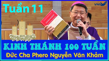 Tuần 11: Kinh Thánh 100 tuần Bài Giảng ĐTGM Phêrô Nguyễn Văn Khảm