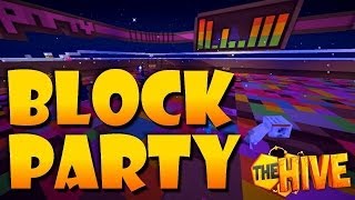 Minecraft- Block Party -New Mini Game On The Hive Server!