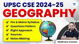 UPSC CSE 2024-25 | Geography | UPSC CSE Hindi | Madhukar Kotawe