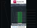JOIN Command #autocadtutorial #autocadtips #design