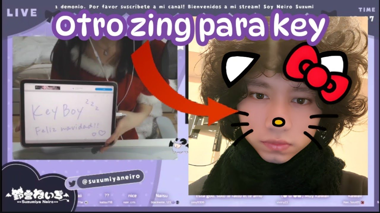 Neiro le vuelve a hacer Un zing a Keyboy.