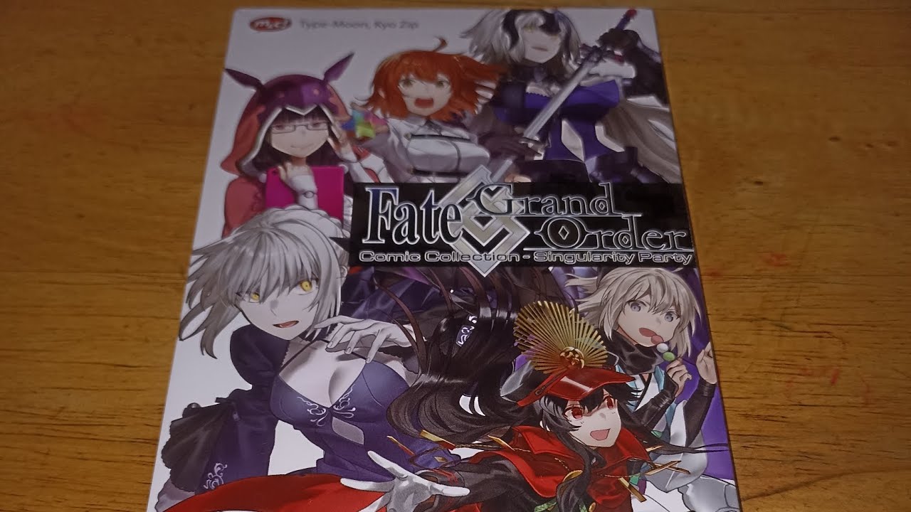 Unboxing Komik Fate Grand Order Comic Collection - Singularity