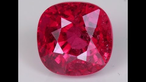 Red Rubellite Tourmaline Gemstone 5.67ct