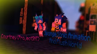 SpongeSonic meets Courtney (ProjectSNT)