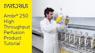 Ambr®️ 250 High Throughput Perfusion Product Tutorial - Learn with Sartorius