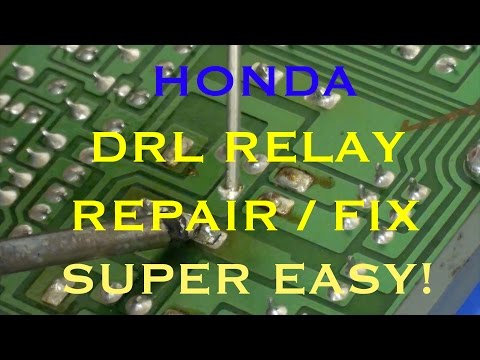 DRL Relay Repair - HONDA - Day Time Running lights