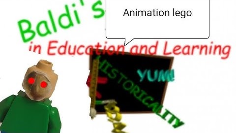 LEGO STOP MOTION ANIMATION (Baldi