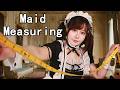 ASMR | Gentle Maid Wakes You Up + Measures You for the Evening Party (Soft Spoken)