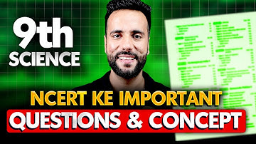 Class 9th Science NCERT ke Most Important Questions & Concepts for Final Exam by Ashu Sir