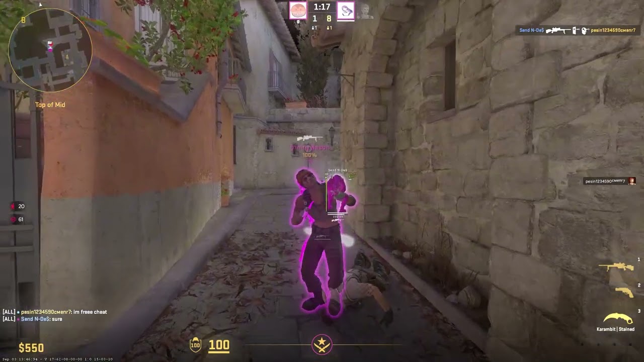 cs2 AA abusing with neverlose & fatality ft. kacor