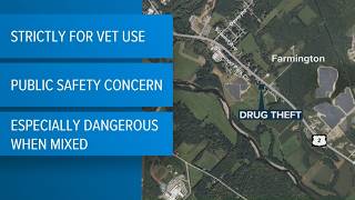 Police warn of public safety risk after vet clinic robbery