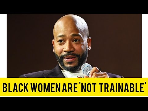 Not Trainable Black women are 'not trainable' according to Columbus Short. - YouTube