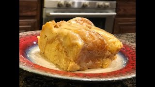 Bread Pudding with Rum Sauce by The Cajun Ninja