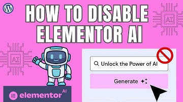 How to Disable Elementor AI in WordPress