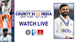 LIVE STREAM: County XI v India, Day 1🏴🇮🇳
