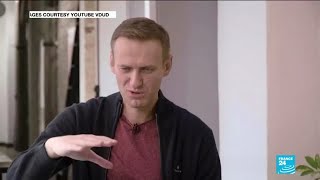 Navalny makes first video appearance since coma, says health much improved