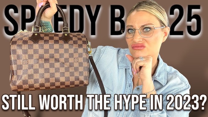 LOUIS VUITTON SPEEDY 25 BANDOULIERE- updated 3 year review! Modeling shots  included! 