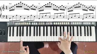 Hướng dẫn câu RẢI PIANO vừa luyện ngón vừa ĐỆM HÁT | Ku Tèo Piano.