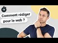 Comment rdiger pour le web 