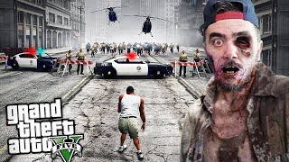 GTA 5 GERÇEK HAYAT ! Herkes zombi oldu ! BENI ISIRDI ! #01 screenshot 4