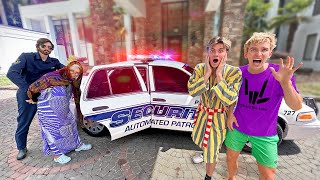Will the Police keep us safe from Scary Old Lady at Carters House?!