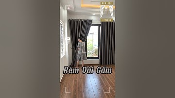 Rèm vải gấm - Rèm đẹp Tý Maika