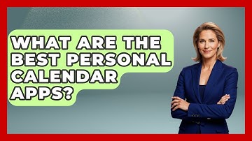 What Are The Best Personal Calendar Apps? - The Time Management Pro