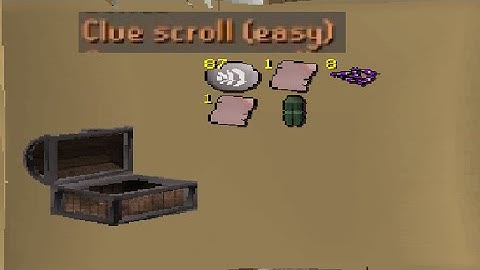 OSRS: Easiest way to get a Level 1(Easy) Clue Scroll