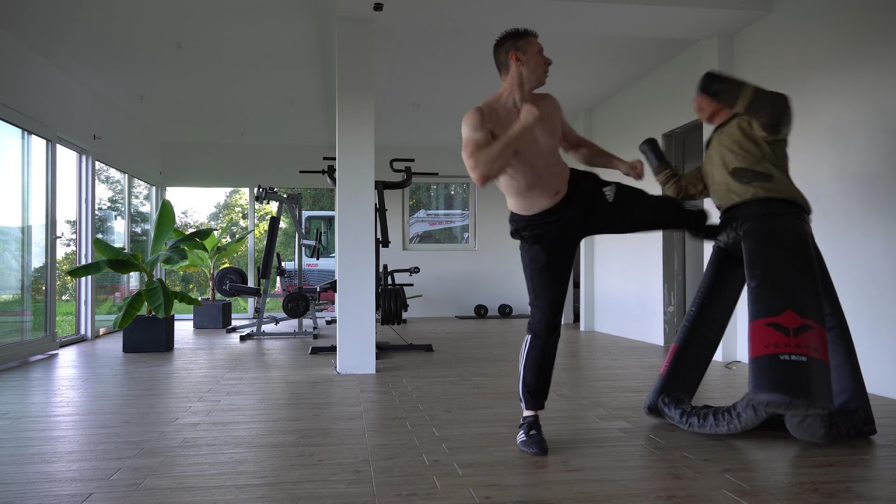 Systema at home, freestyle punching bag drill YouTube