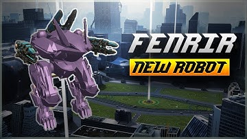 [WR] 🔥 New Tank Robot FENRIR - Test Server | War Robots