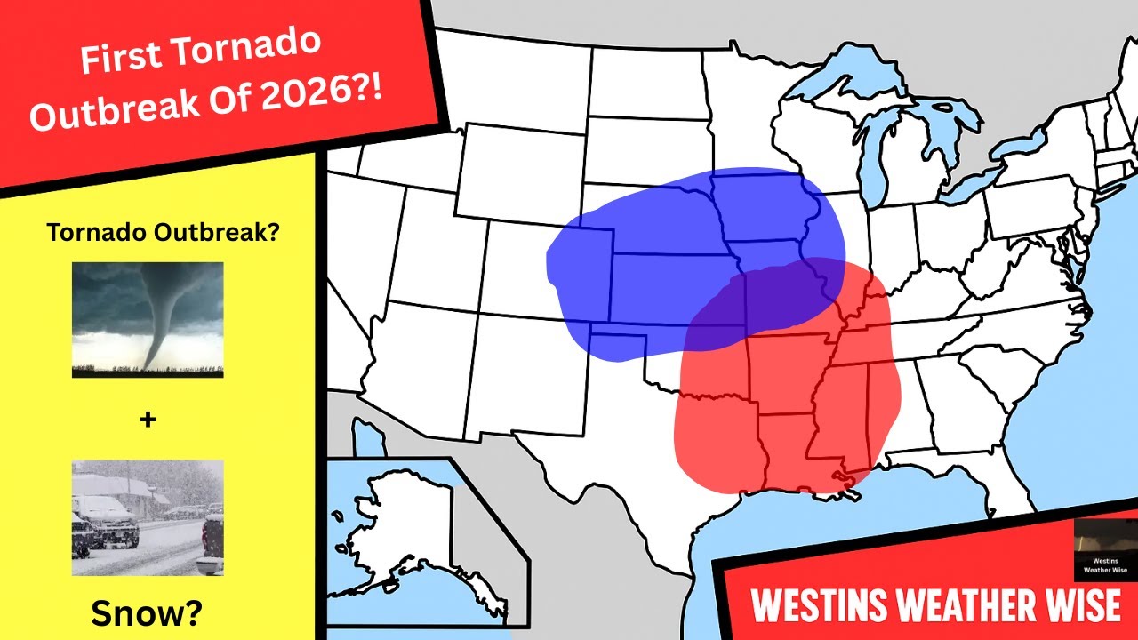 Our First Tornado Outbreak Of 2026 May Be On The Way... - YouTube