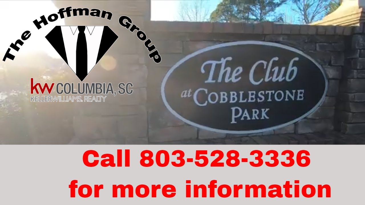 Cobblestone Park subdivision Blythewood SC YouTube